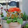 Outdoor Bunny Egg Silhouette Iron Garden Ornament for Hanging Basin Landscape For PlugIn Compatible Decoration