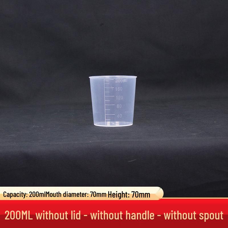Graduated Plastic Measuring Beaker Set: 20ml to 3000ml