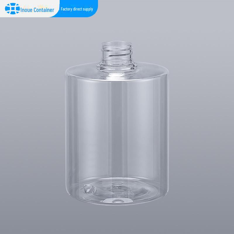 Flacon pompă din plastic transparent de capacitate mare de 500 ml pentru șampon sau gel de duș