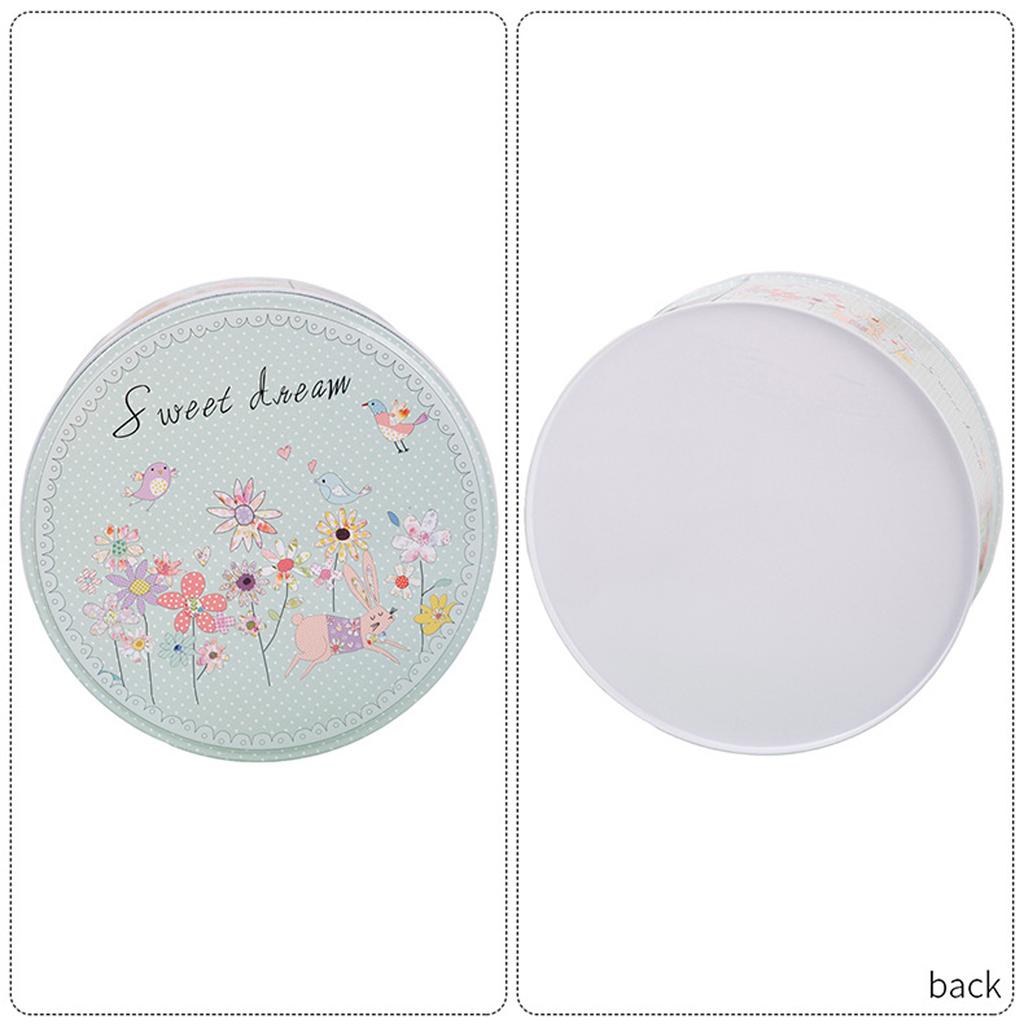 Easter Decorations, Tin Boxes, Colorful Easter Bunny Storage Boxes, 3-piece Set