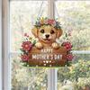 Rhinestone Diamond Art Window Pendants Acrylic Special Shaped Beautiful Pattern Diamond Painting Hanging Decorations for Adults