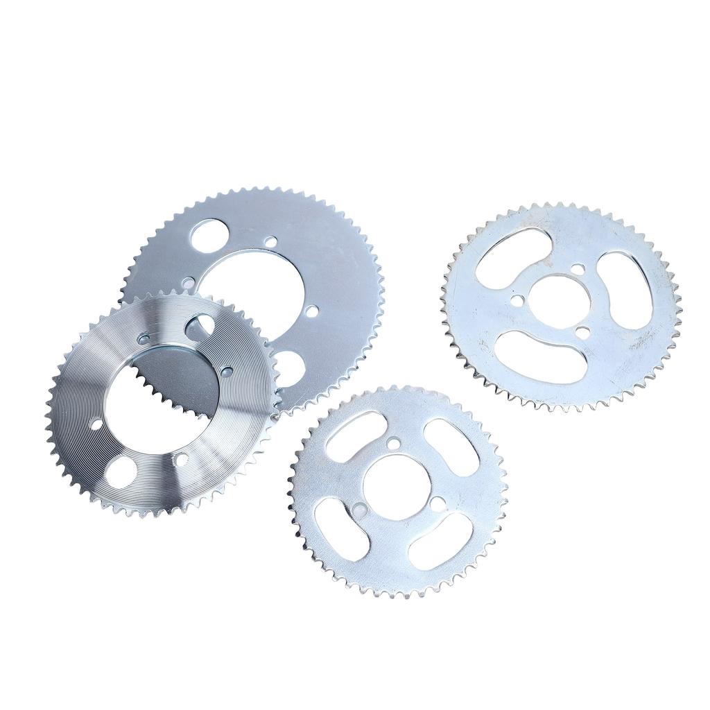 4 Pcs 25H Rear Sprocket High Strength Steel 55T4 65T4 47T3 55T3 Sprocket Set for Go Kart Motorcycle ATV Off Road