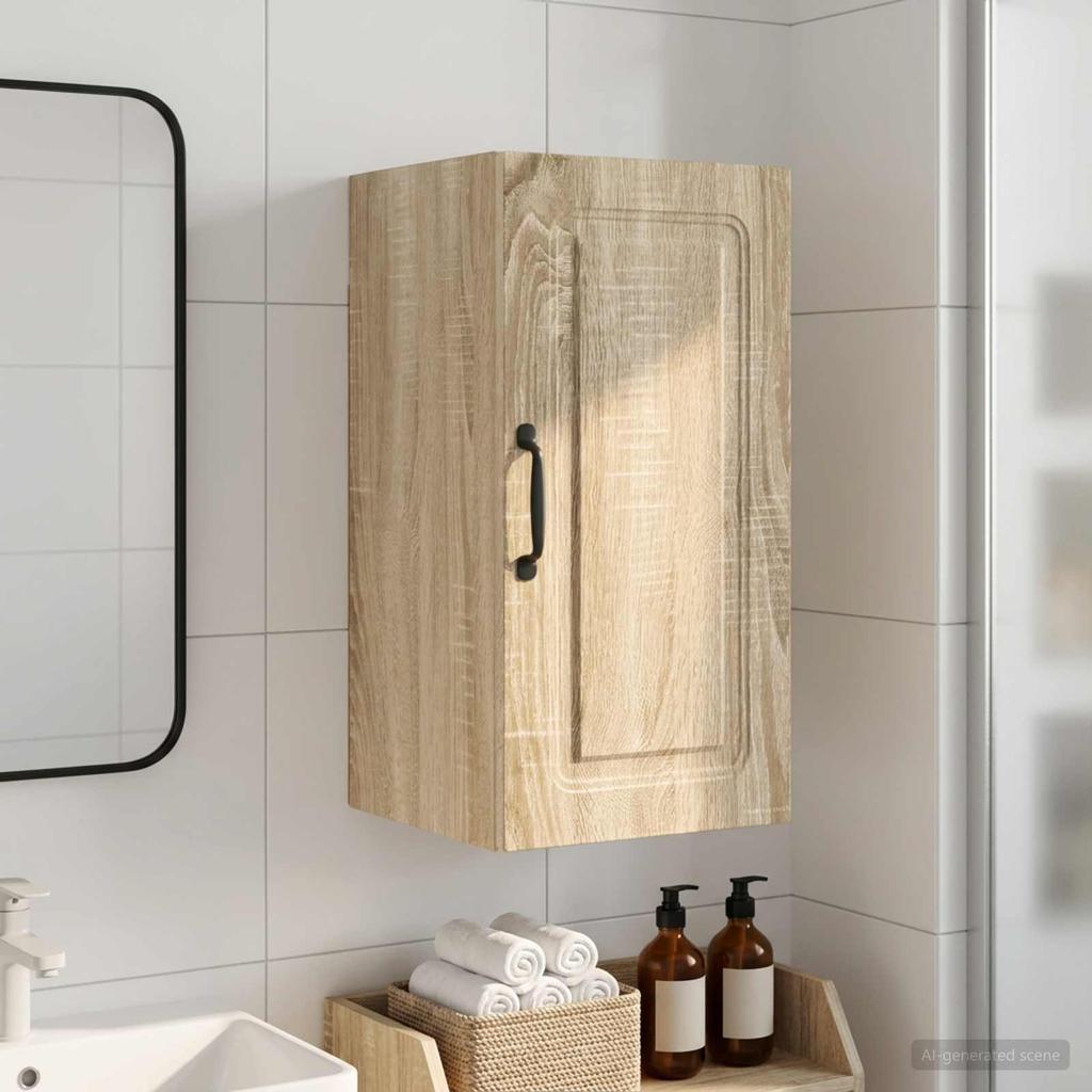 Bathroom Wall Cabinet UTRECHT Sonoma Oak 30 X 31 X 59 Cm