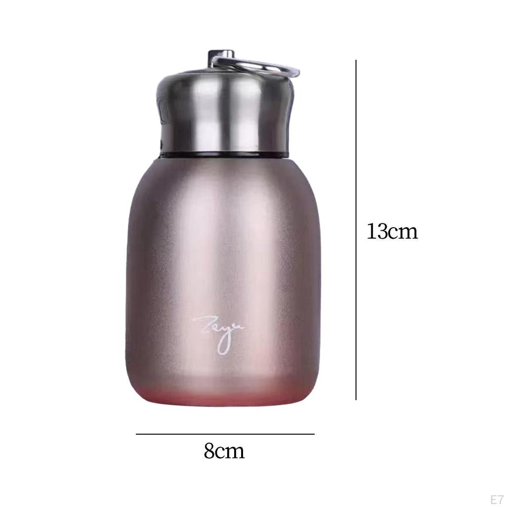 Mini Thermal Mug Stainless Steel Travel Drink Water Bottle Beverage Tumbler Cup for