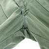 US ARMY 70s DSA Vintage Cotton Satin Baker Pants W28 khaki military Men's Used