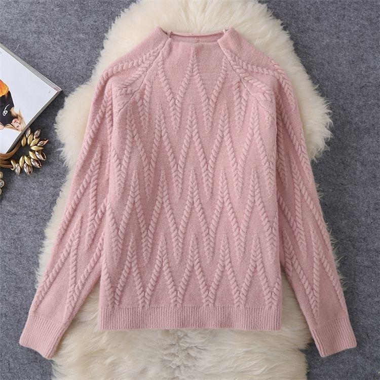 Autumn/Winter Knit Sweater & Wide-Leg Pants Set - Thick Korean Style, Loose Fit Women's Fashion