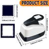 DIY Crafts Stamp Border Punch Embosser Stamp Toothed Puncher  For Scrapbook Cardmaking