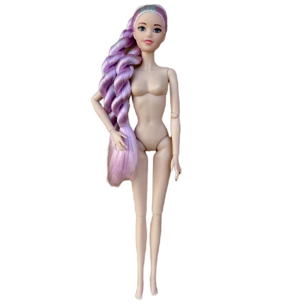 1/6 Super Model Doll Figures Joints Movable Colorful Braid Solid Doll 30cm Fashion Face Mold Boys Girls Birthday Gifts