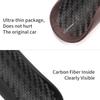 Car Anti Slip Decoration Leather Steering Wheel Covers Interior Accessories For Mitsubishi Outlander Lancer Eclipse Mirage
