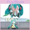 Fufu Hatsune Miku Plush Doll, Short Fur Cartoon Character Toy For Fans, 32cm 0.42kg, Perfect Gift For Youth