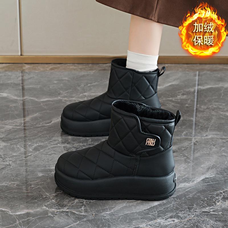 

Women s Snow Boots Autumn Winter New Sle Boots ort Faionable Winter Boots 40 чорний