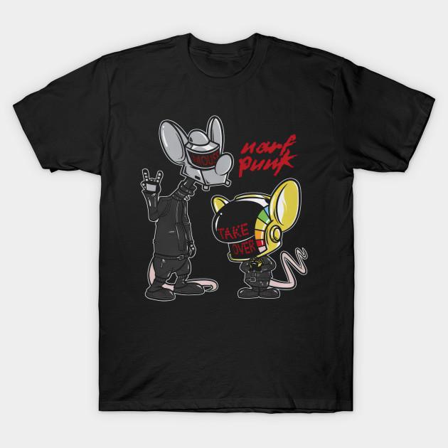 

Men Black Print T-shirt Narf Punk #Music0498 No-Cut Transfer Paper Print Cotton Tshirt S чорний