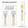 Cylindrical Spring Scale: Newton Pull Gauge 1N-30N Mechanical Teaching Instrument