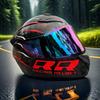 3C Certified Bluetooth All-Season Windproof Full Face Motorcycle/Scooter Helmet for Couples