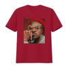 Vintage Streetwear Hip Hop Rapper Realistic Portrait Print Casual T Shirt vintage Washed Slightly graphic fashion Stretched