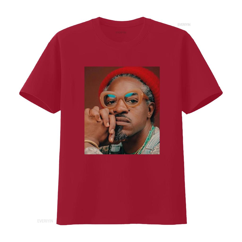 Vintage Streetwear Hip Hop Rapper Realistic Portrait Print Casual T Shirt vintage Washed Slightly graphic fashion Stretched