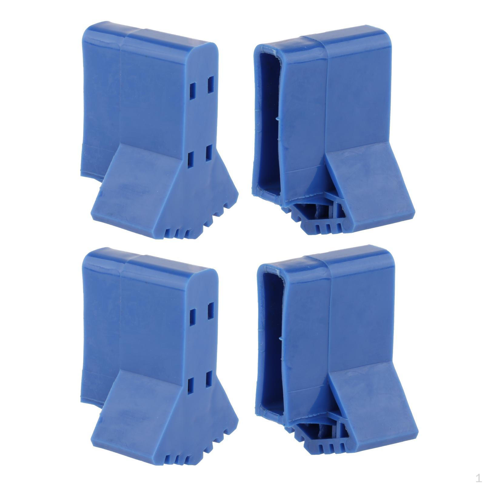 

Надміцні гумові протектори для ніг для сходів і меблів синій