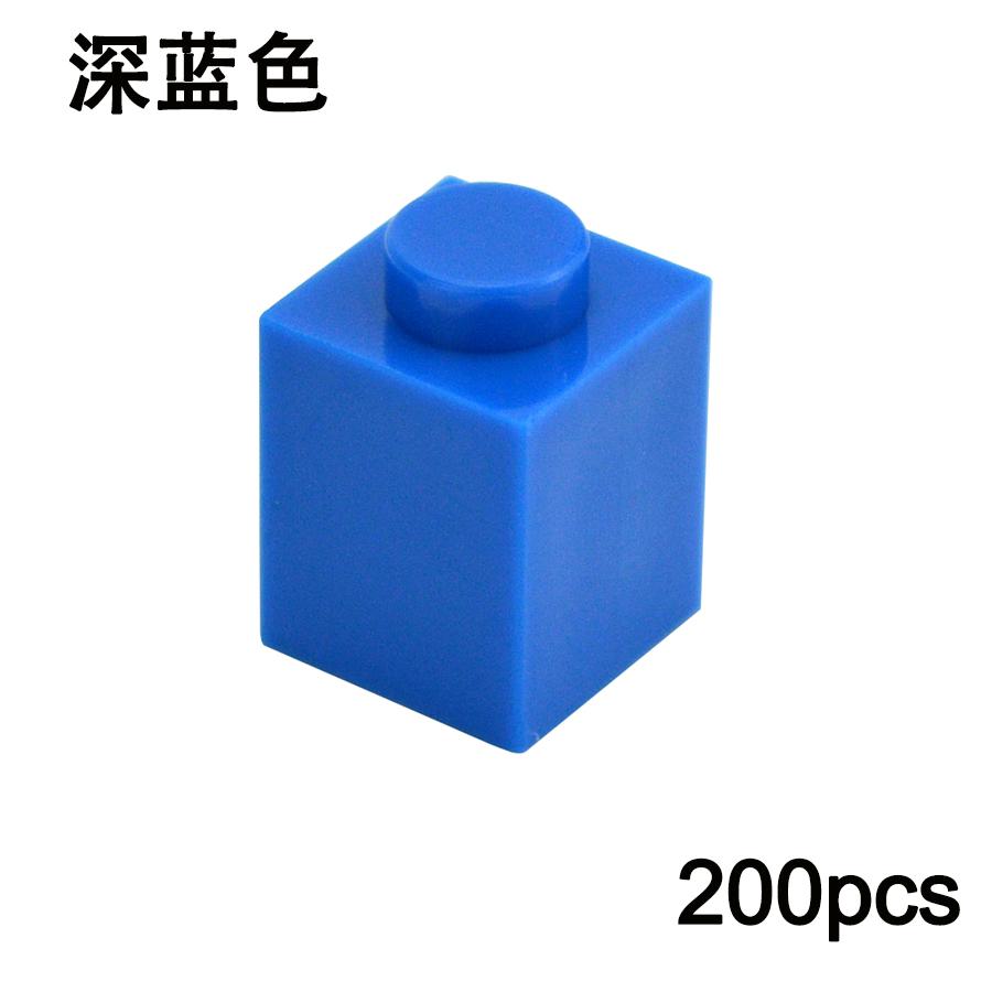 200PCS DIY 1x1 Dots Building Blocks Thick Figures Bricks Educational Creative Size 1*1 Dot Compatible With 3005 Toy for Children