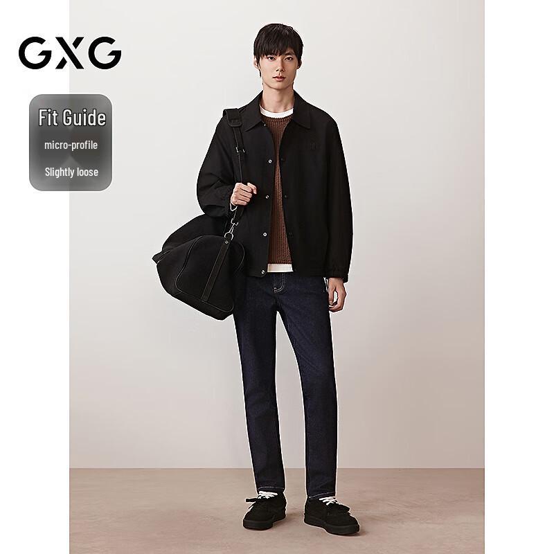GXG Men's Retro PU Leather Jacket