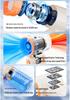 Compact Rechargeable Handheld Fan - High Speed, Ice Cool Breeze for Outdoor Use