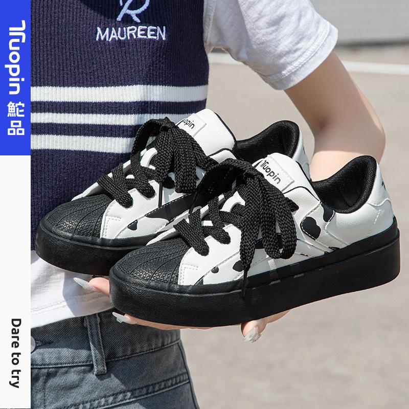 Mint mambo board shoes women's green summer new shoes milk fufu niche original shell head white shoes