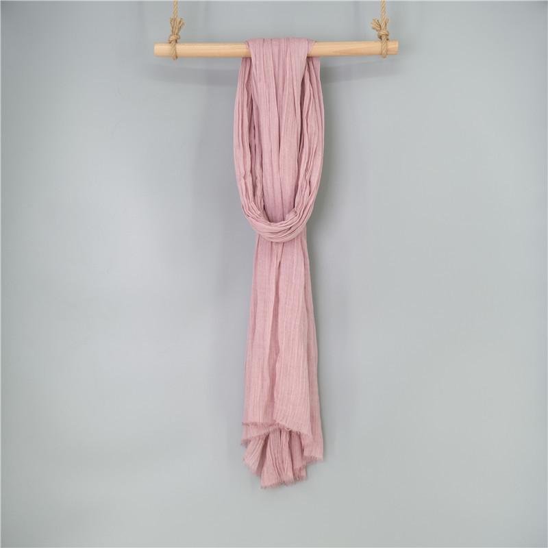 Extra Large Flowing Ethnic Dance Scarf - 120x260cm, Pure Cotton Silk Zen Gauze