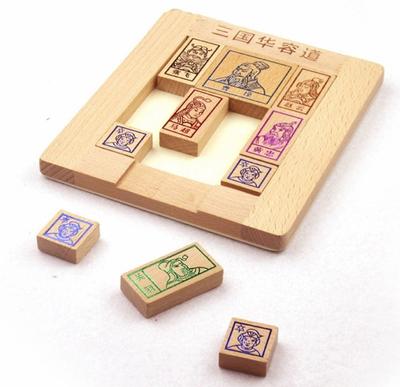MIFO Romance of the Three Kingdoms Puzzle Escape Game Huaryong Dao Box Girl Traditional Puzzle Cao Cao Zhang Fei Guan Yu Wooden Educational Toy That