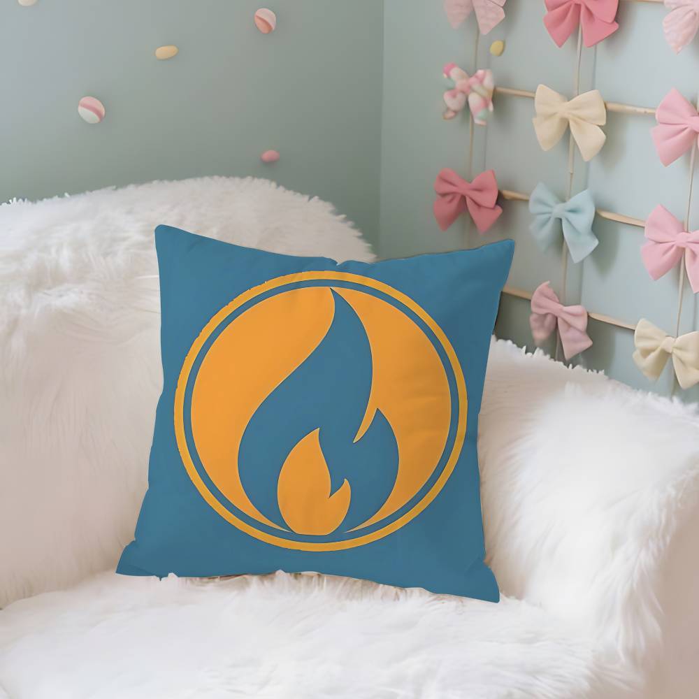Game-T-tF2-Engineer-Explorer Red Blue TeamS Cool Throw Pillow Covers Pattern Cushion Cover Suitable For Sofa Bedroom Car Pillow