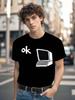 Radiohead OK Computer Album Graphic T-shirt - Vintage Computer Design Tee