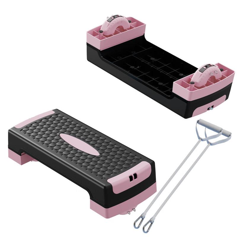 Yuanzu 68CM Double-Layer Pink Yoga Step Board