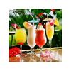 50 PCS Creative Cocktail Umbrella Shaped Straw Beach Party Beach BBQ Juice Straw Personalized Creative Theme Straw Wholesale