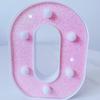Pink LED Letter Light for Celebrations and Proposals