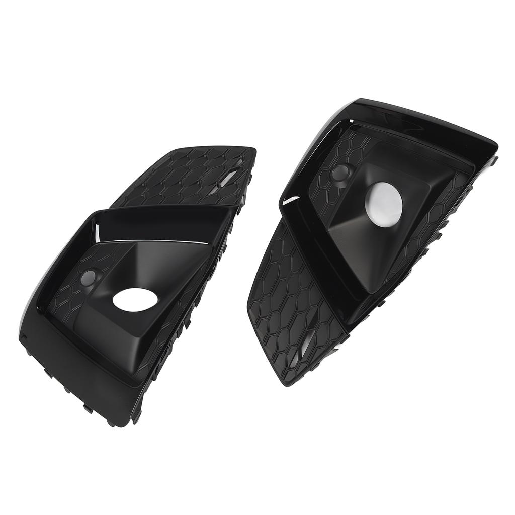 Vorderer unterer Stoßfänger Nebelscheinwerfergitter ABS Glänzend Schwarz Nebelscheinwerfergitter Blende für A5 F5 2021 und neuer