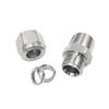 316L Stainless Steel Double Ferrule NPT Connector