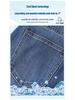 Women's 2025 Tencel High-Waisted Wide-Leg Cropped Jeans - Summer Thin, Straight, Loose, Drapey, Slimming Pants