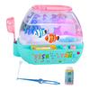 Children's Creative Artificial Aquarium Toys, Mini Simulated Fish Tank, Cartoon, With Music and LED Lights, Educational