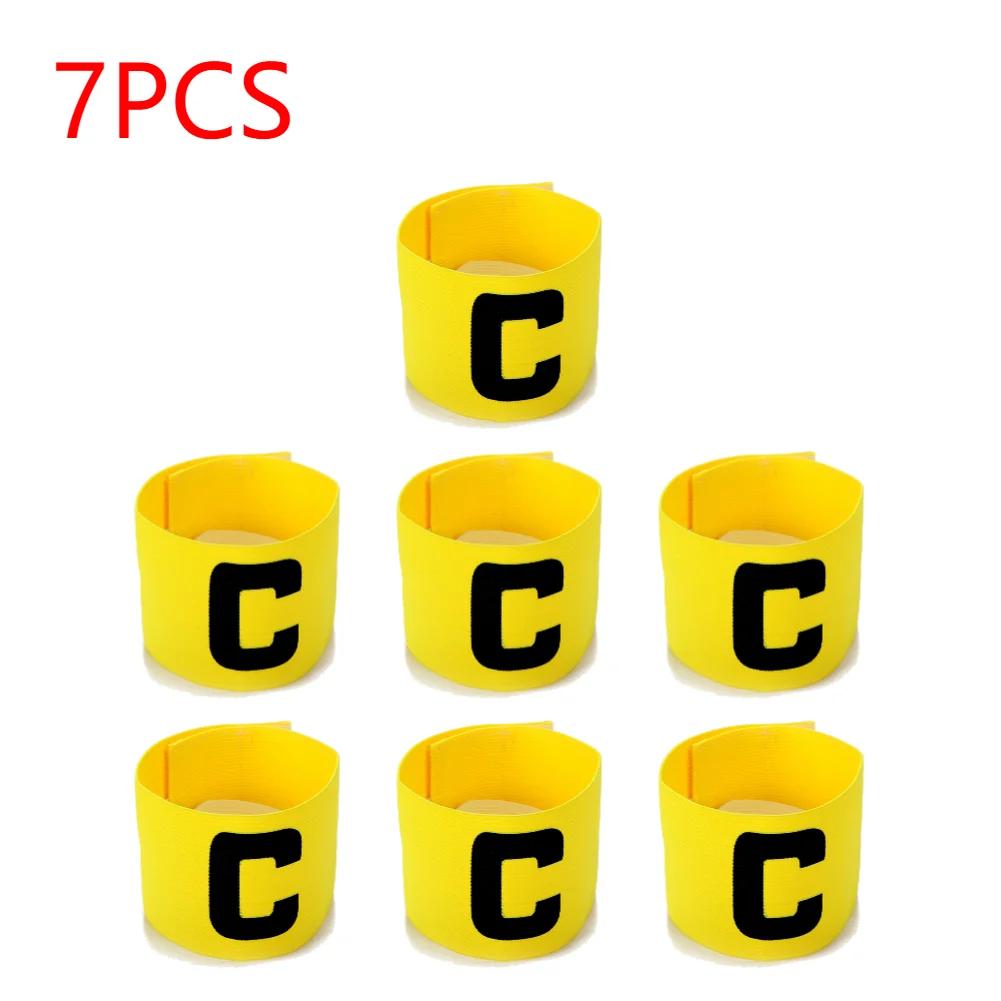 Football Armband Captain Soccer Bracelet Non-slip Soccer Ball Leader Soccer Armband Adjustable Bright Color Football Accessories