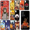 For Motorola Moto Edge 50 30 One Fusion 40 Neo Ultra Pro 20 Lite G50 G85 G84 E15 E14 Phone Case Itachi Sasuke Uchiha Narutos