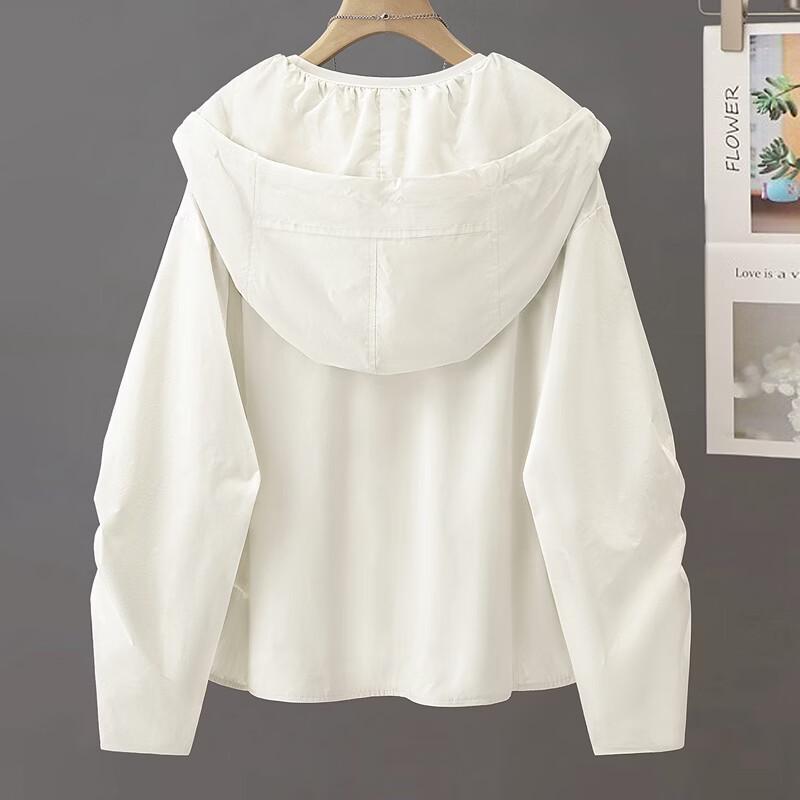 Silbaisha Women's Spring Hooded Casual Jacket