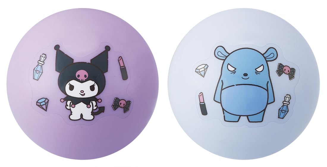 

Набор из 2 игрушек Skater Ball, мягкий Sanrio Kuromi TBWL1