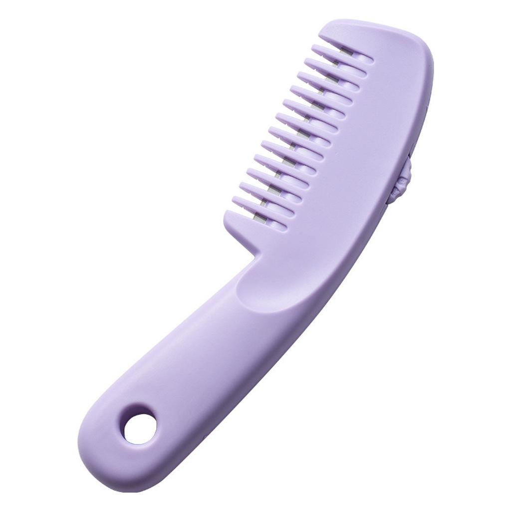 New Home Hair Cutting Thinning Razor Combs Women Bangs Trimmer Professional Hair Shaping Styling Tools for Portable Hair Clipper