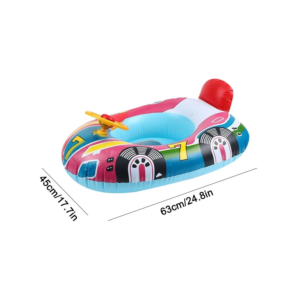 Float Swimming Ring for Kids Child Pool Toys Inflatable Pool Swimming Float Car Air Mattress Beach Party Pool Accessories