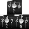 Womens Quartz Wristwatch With Jewelry Buckle For Elegant Gift And Casual Outfits