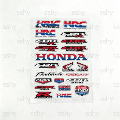 FOR CBR1000RR-R Reflective Motorcycle Stickers, 3M Safety Warning At Night In the Dark Scooter Helmets