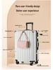 24-inch Women's Ultralight Trolley Suitcase - Large Capacity, Thickened Design with Zipper - 20-inch Cabin Option