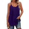GMXIA Women's Fashion Sleeveless Suspenders Casual Blouses & Shirts