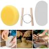 ABBP-Air Dry Clay Tools For Pottery 28Pcs Clay Tools Kit, Polymer Clay Sculpting Tool Kit