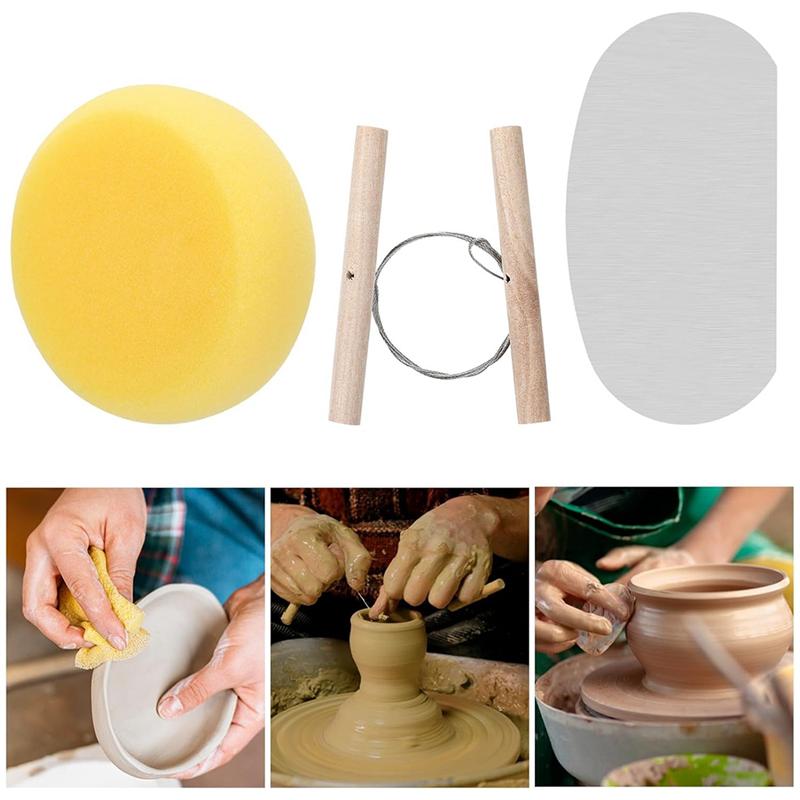 ABBP-Air Dry Clay Tools For Pottery 28Pcs Clay Tools Kit, Polymer Clay Sculpting Tool Kit