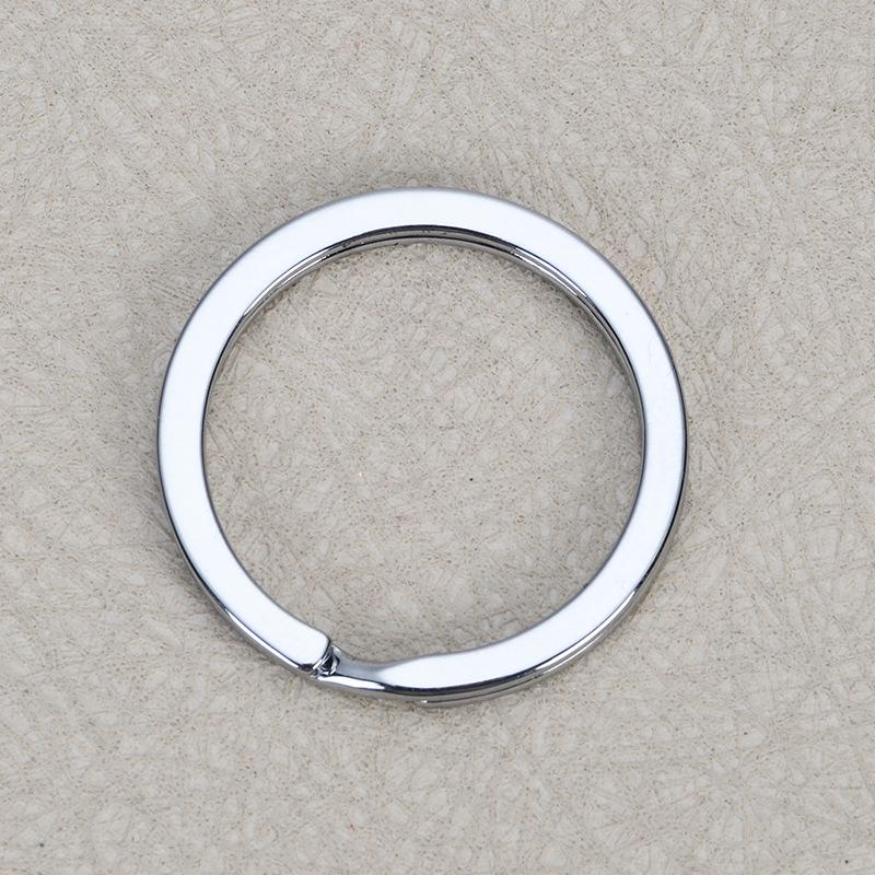 Zinc Alloy Flat Ring Climbing Buckle Keychain Accessory