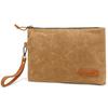 Versatile Retro Batik Canvas Men'S Clutch Bag, Light Storage Certificate, Soft Bread Four Colors Optional